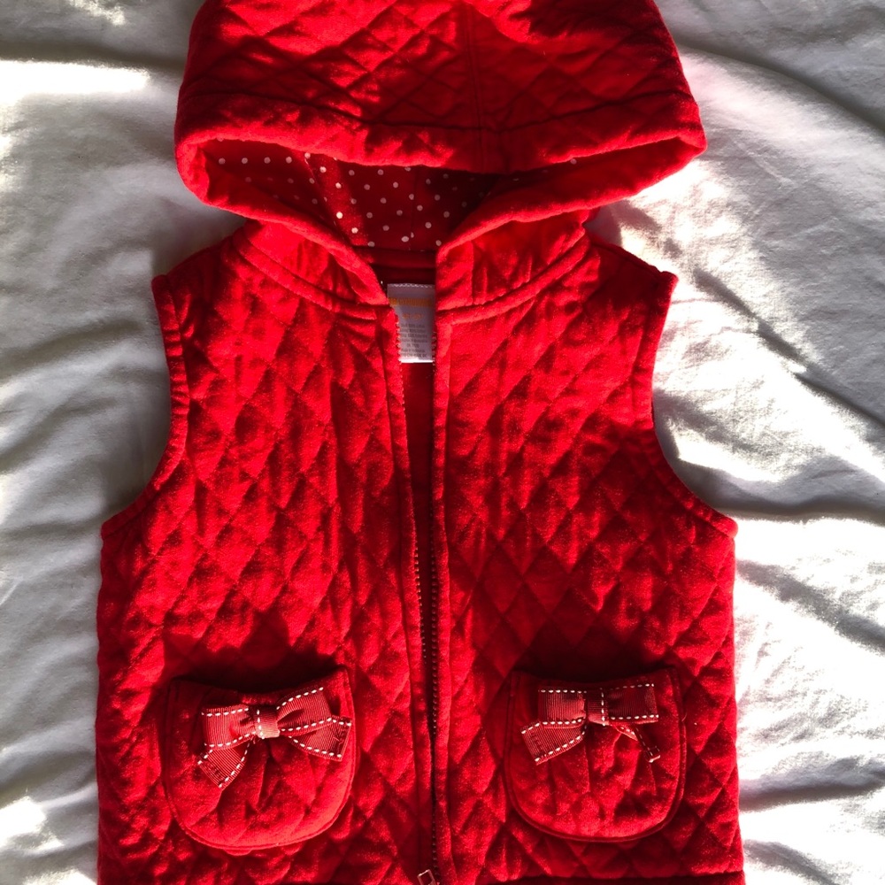 Gymboree red vest size 4T-5T